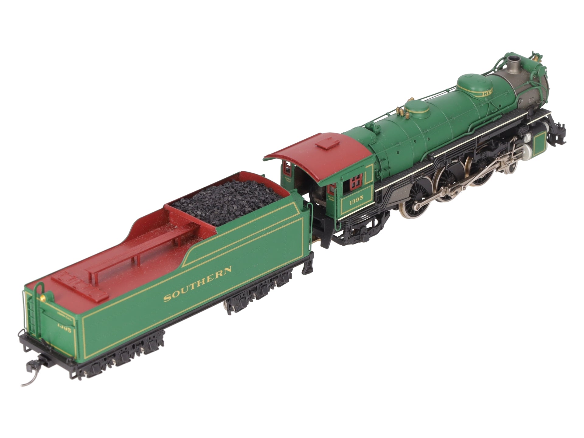 United Models HO BRASS Southern Ry. Pacific PS-4 4-6-2 Steam Loco & Tender #1395/Box