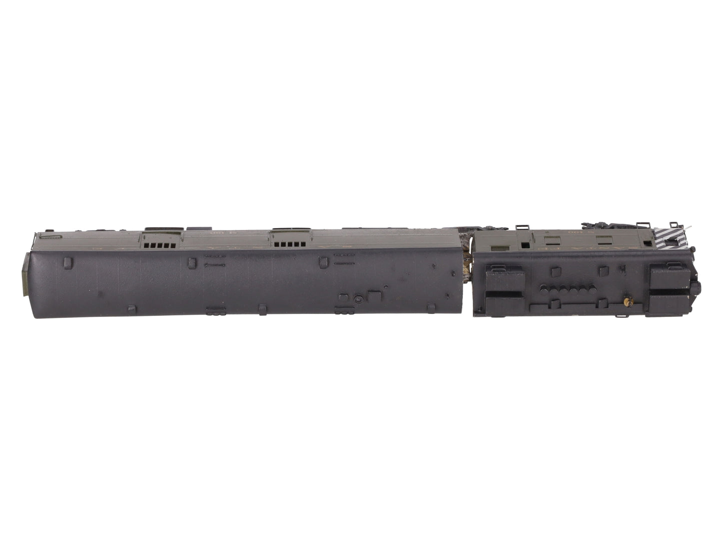 Hallmark Models M-190 HO Scale Brass ATSF Articulated Gas-Electric Engine/Box
