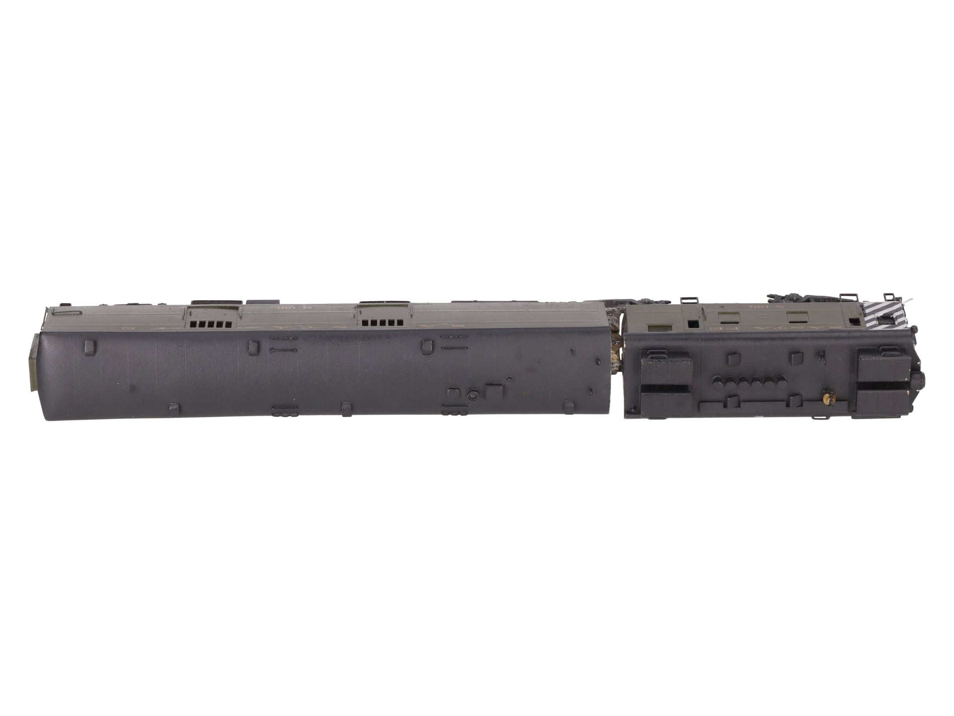 Hallmark Models M-190 HO Scale Brass ATSF Articulated Gas-Electric Engine/Box