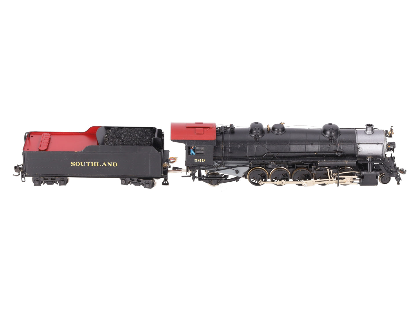 Sunset Models HO Scale BRASS USRA Light 4-6-2 Steam Locomotive & Tender-Custom/Box