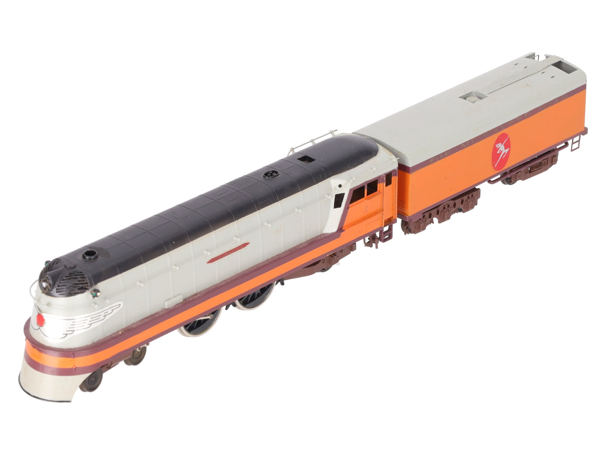 Nickel Plate Products HO BRASS Class A 4-4-2 Hiawatha Steam Locomotive & Tender VG/Box