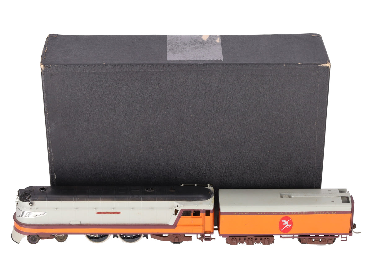 Nickel Plate Products HO BRASS Class A 4-4-2 Hiawatha Steam Locomotive & Tender VG/Box