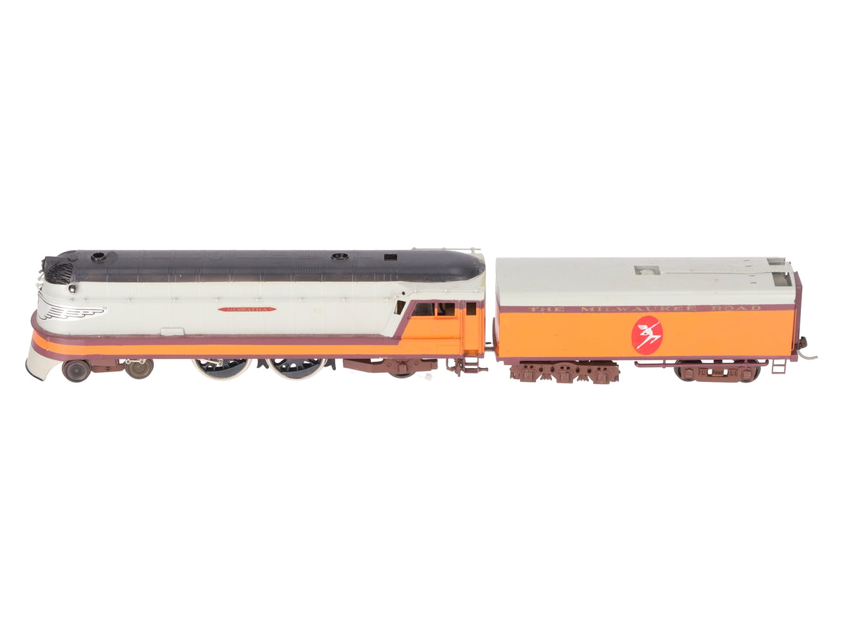 Nickel Plate Products HO BRASS Class A 4-4-2 Hiawatha Steam Locomotive & Tender VG/Box