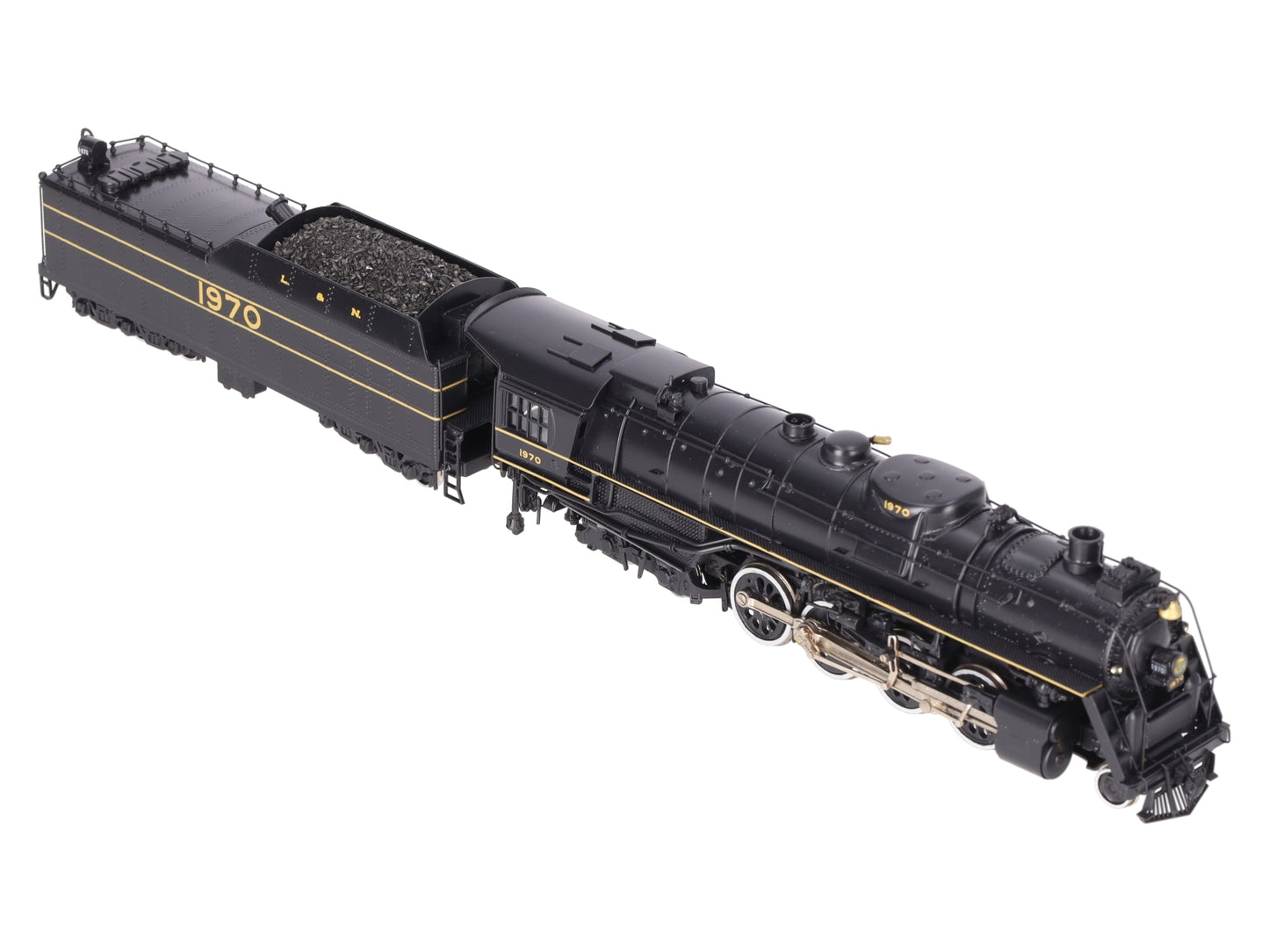Westside Model Co. HO BRASS Louisville & Nashville 2-8-4 Steam Loco & Tender EX/Box