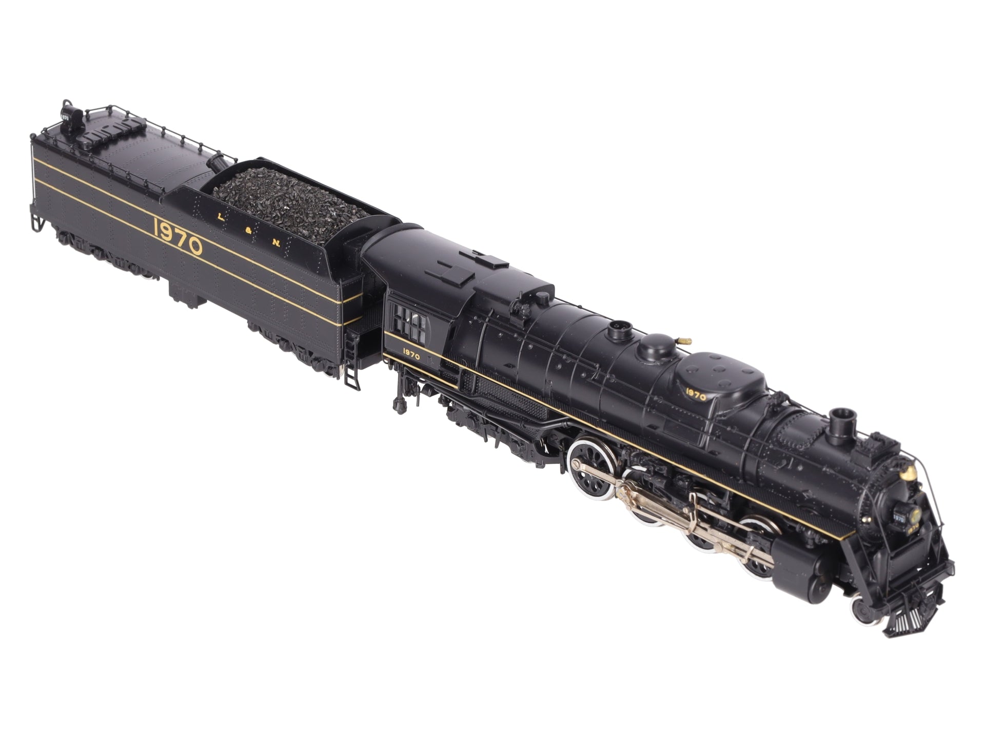 Westside Model Co. HO BRASS Louisville & Nashville 2-8-4 Steam Loco & Tender EX/Box