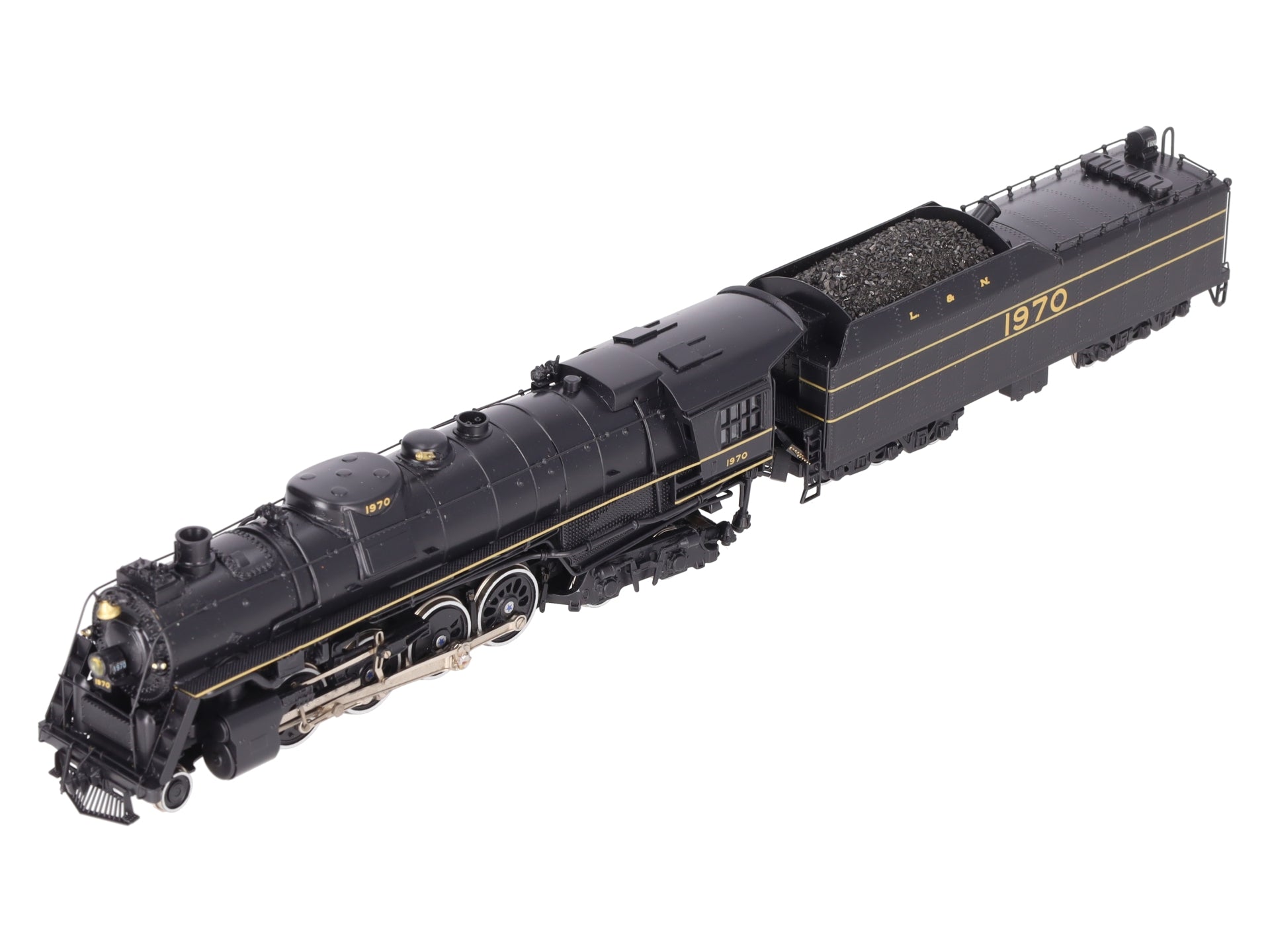 Westside Model Co. HO BRASS Louisville & Nashville 2-8-4 Steam Loco & Tender EX/Box