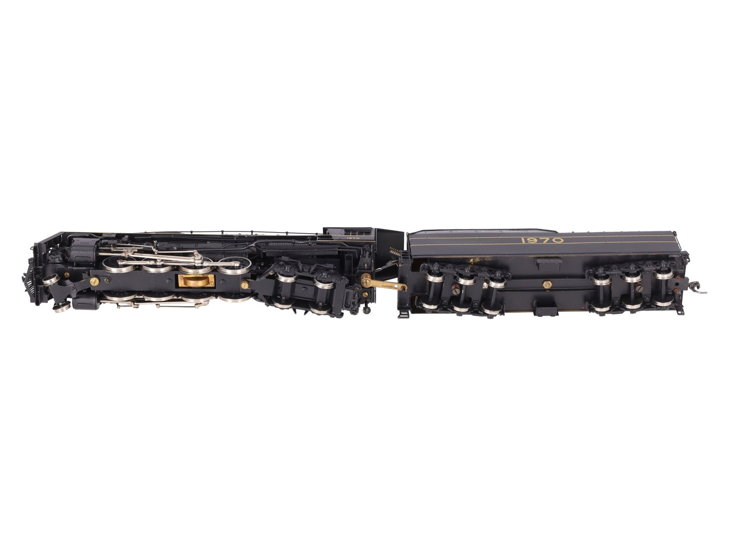 Westside Model Co. HO BRASS Louisville & Nashville 2-8-4 Steam Loco & Tender EX/Box