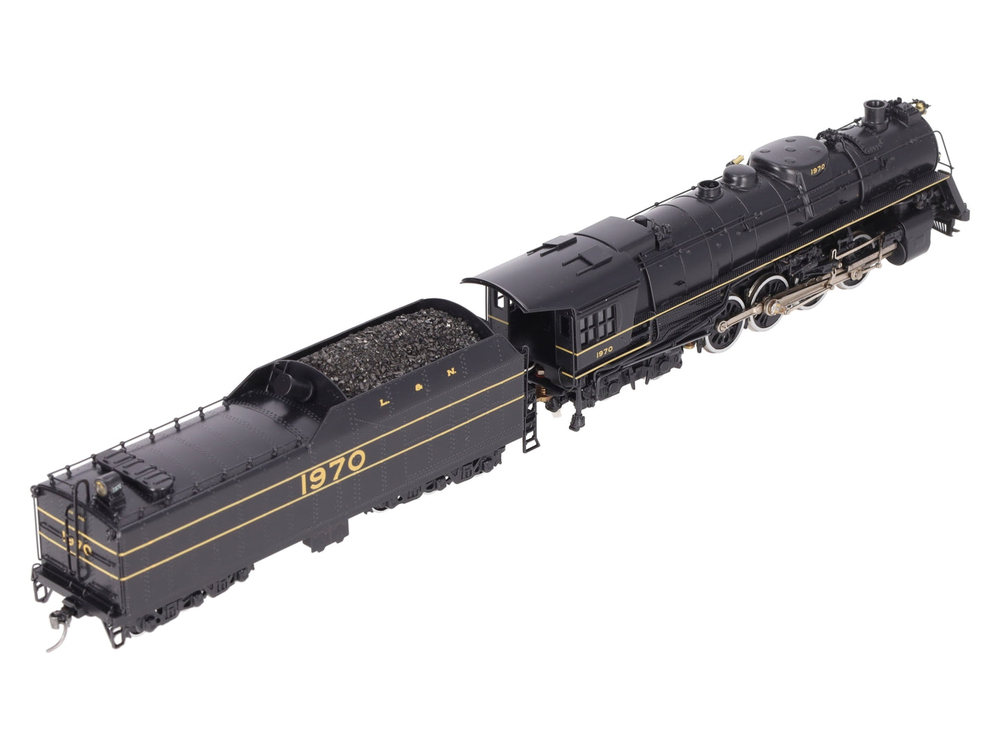 Westside Model Co. HO BRASS Louisville & Nashville 2-8-4 Steam Loco & Tender EX/Box