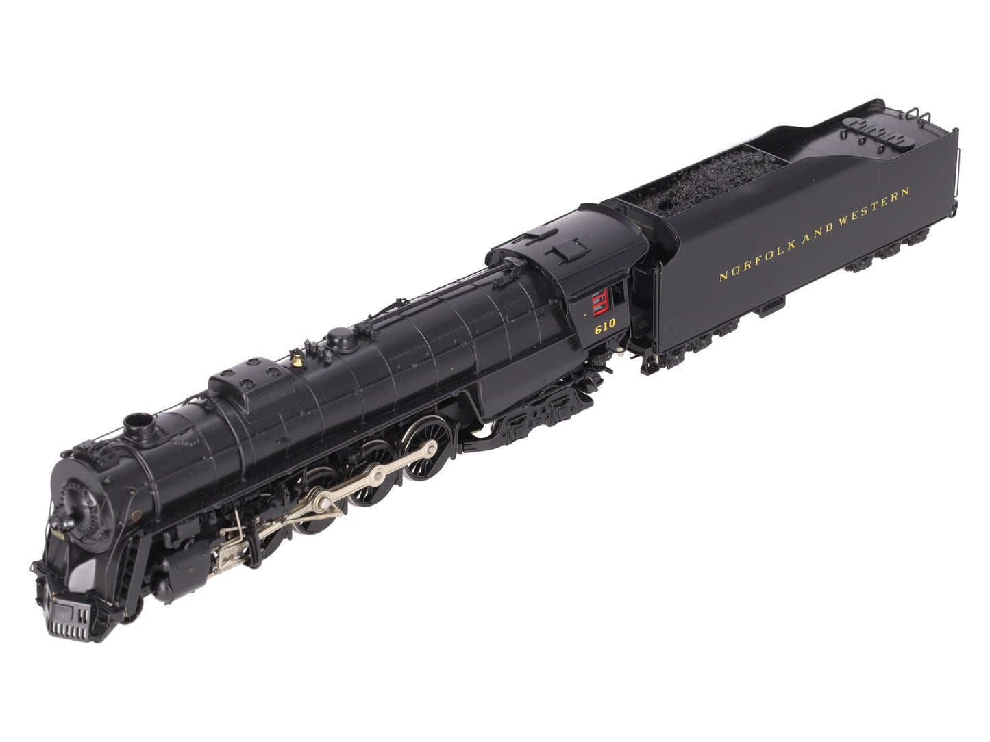 Sunset Models HO BRASS N&W "J" Class 4-8-4 Steam Loco& Tender -Paint W/DCC/SND EX/Box