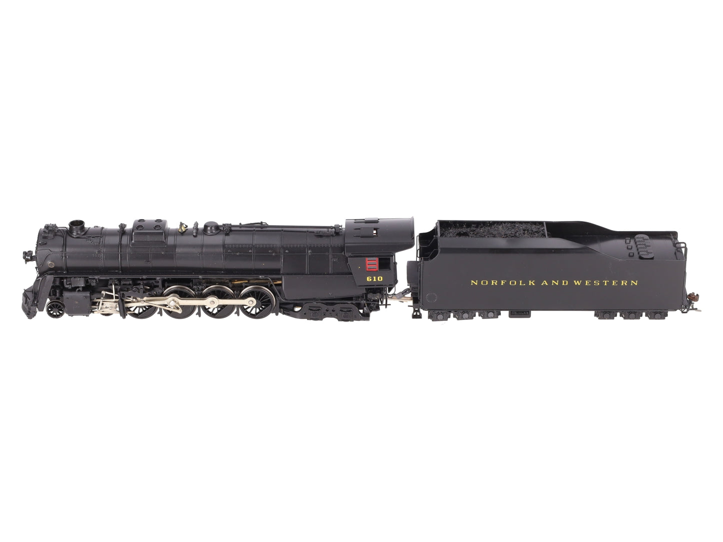 Sunset Models HO BRASS N&W "J" Class 4-8-4 Steam Loco& Tender -Paint W/DCC/SND EX/Box