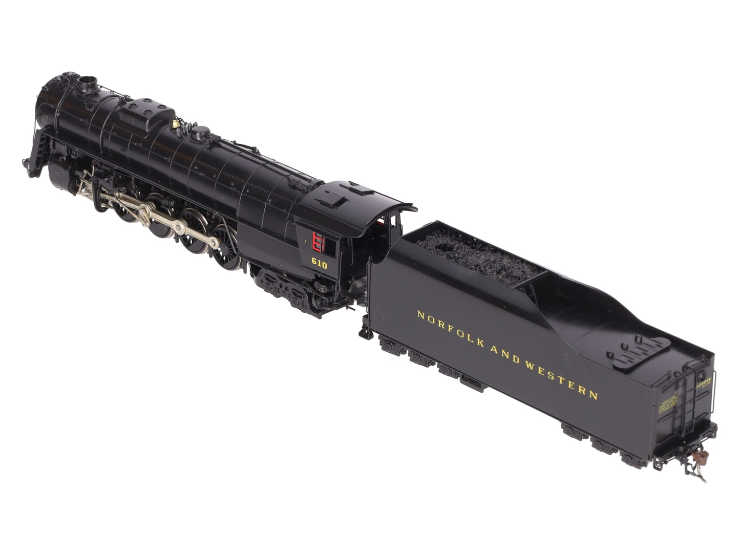 Sunset Models HO BRASS N&W "J" Class 4-8-4 Steam Loco& Tender -Paint W/DCC/SND EX/Box