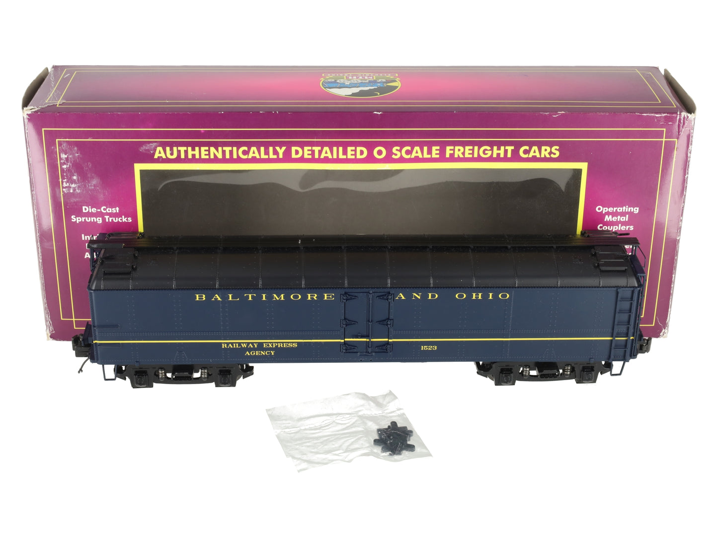 MTH 20-94116 O Baltimore & Ohio R50B Express Reefer Car #1523 EX/Box
