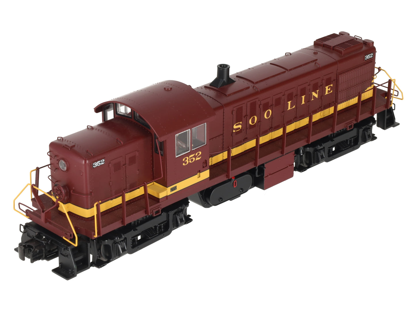 MTH 30-2803-1 SOO Line Alco Rs-1 Diesel Engine w/Proto-Sound 2.0 #352 EX/Box