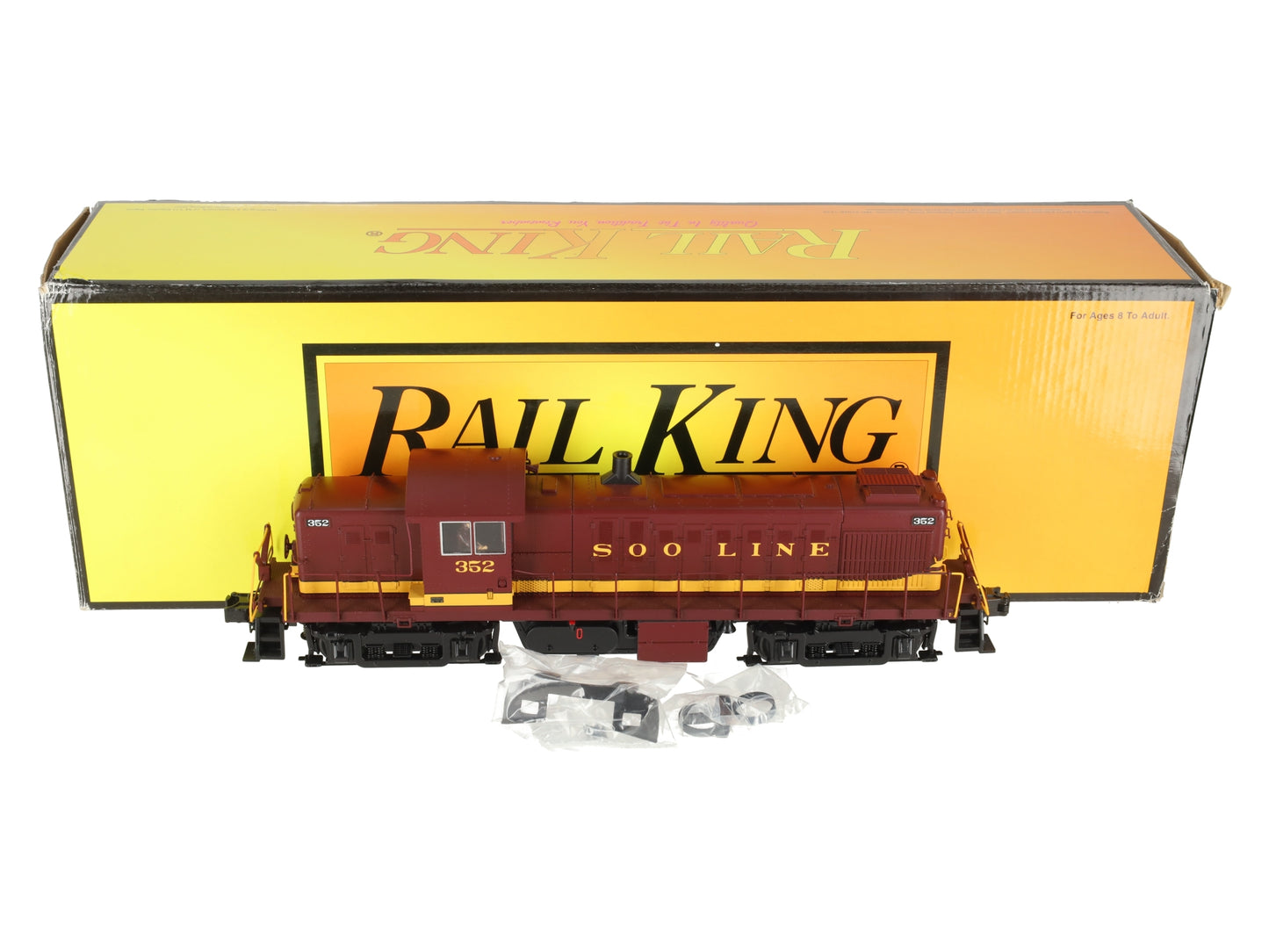 MTH 30-2803-1 SOO Line Alco Rs-1 Diesel Engine w/Proto-Sound 2.0 #352 EX/Box