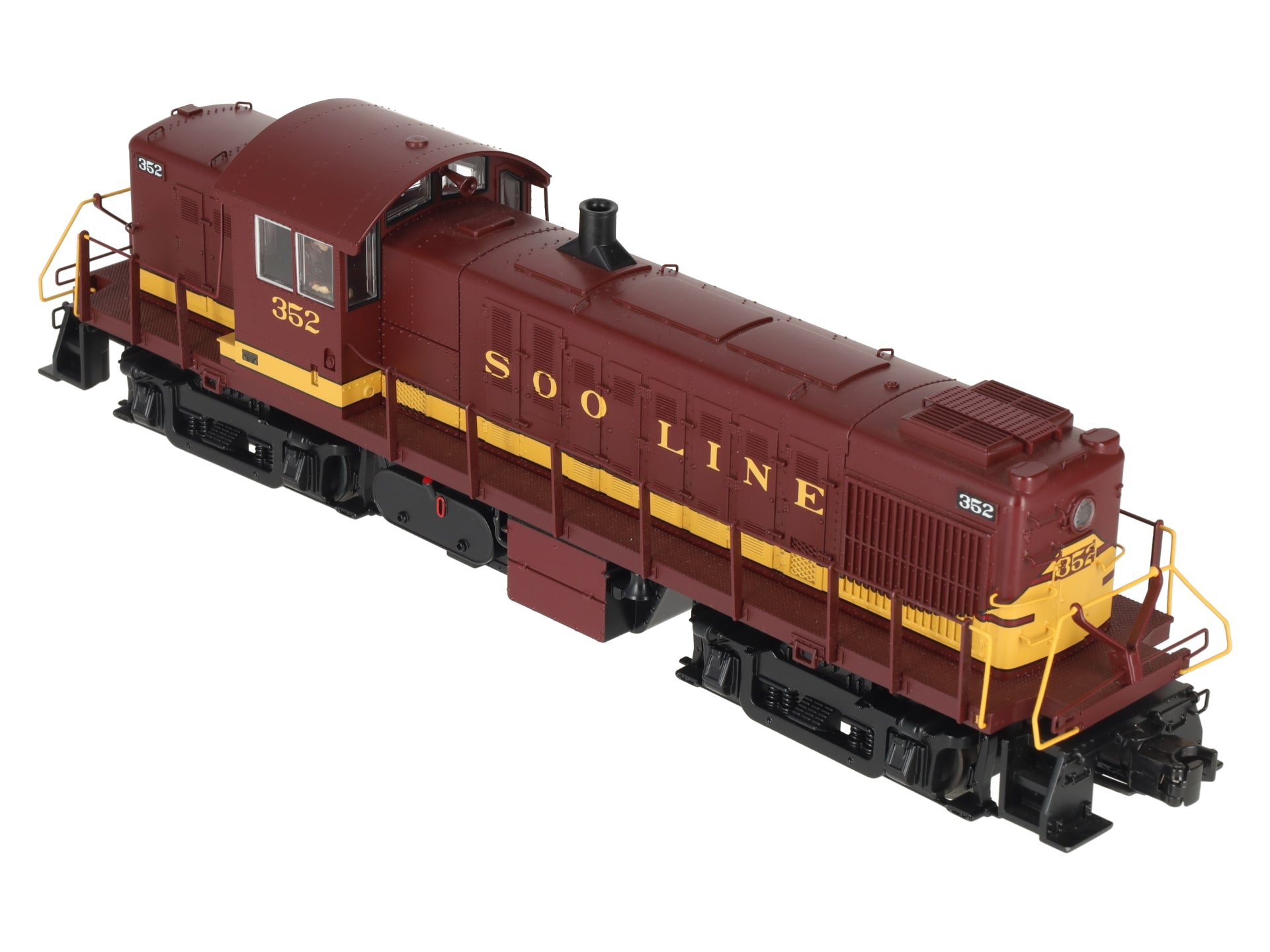 MTH 30-2803-1 SOO Line Alco Rs-1 Diesel Engine w/Proto-Sound 2.0 #352 EX/Box