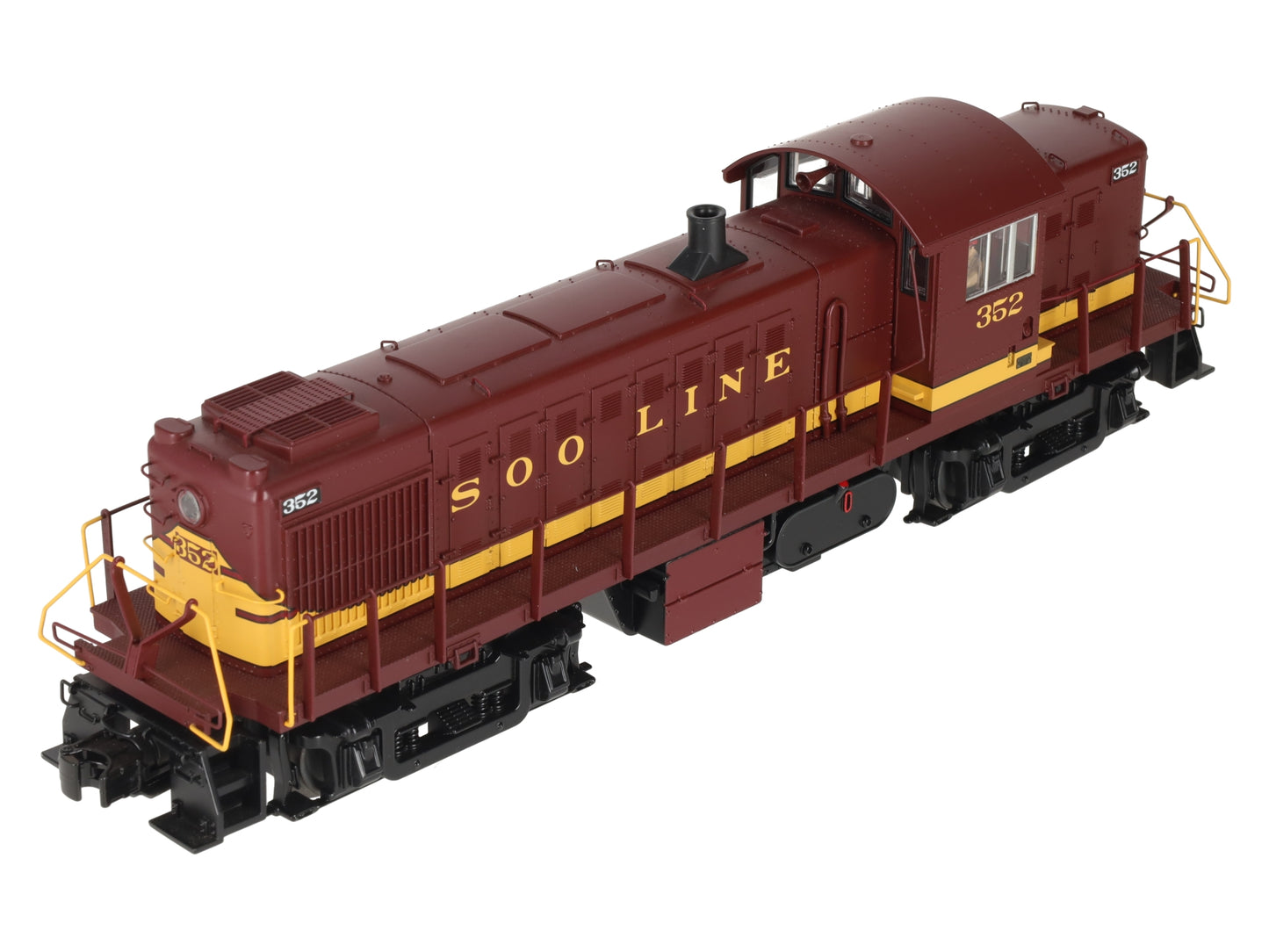 MTH 30-2803-1 SOO Line Alco Rs-1 Diesel Engine w/Proto-Sound 2.0 #352 EX/Box