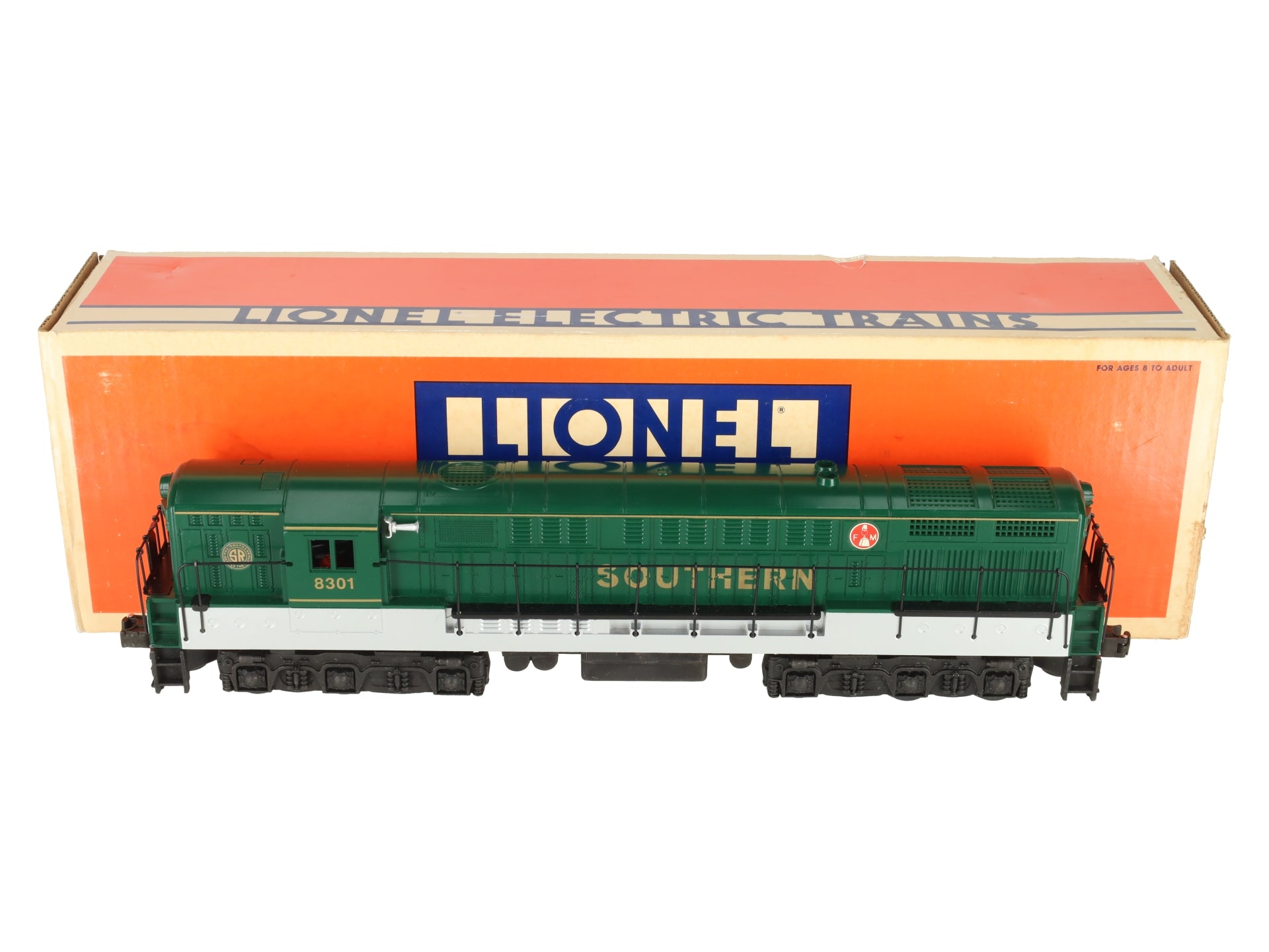 Lionel 6-18301 O Gauge Southern Fairbanks Morse Trainmaster Diesel Locomotive EX/Box