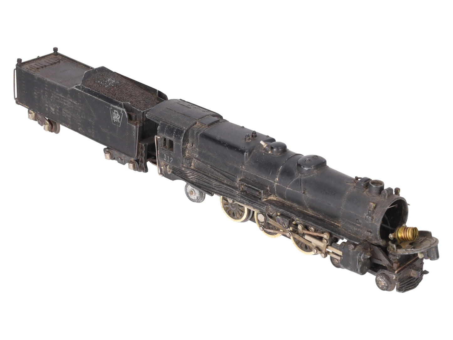 American Flyer 312 VIntage S PRR 4-6-2 Die-cast Steam Locomoive & Tender