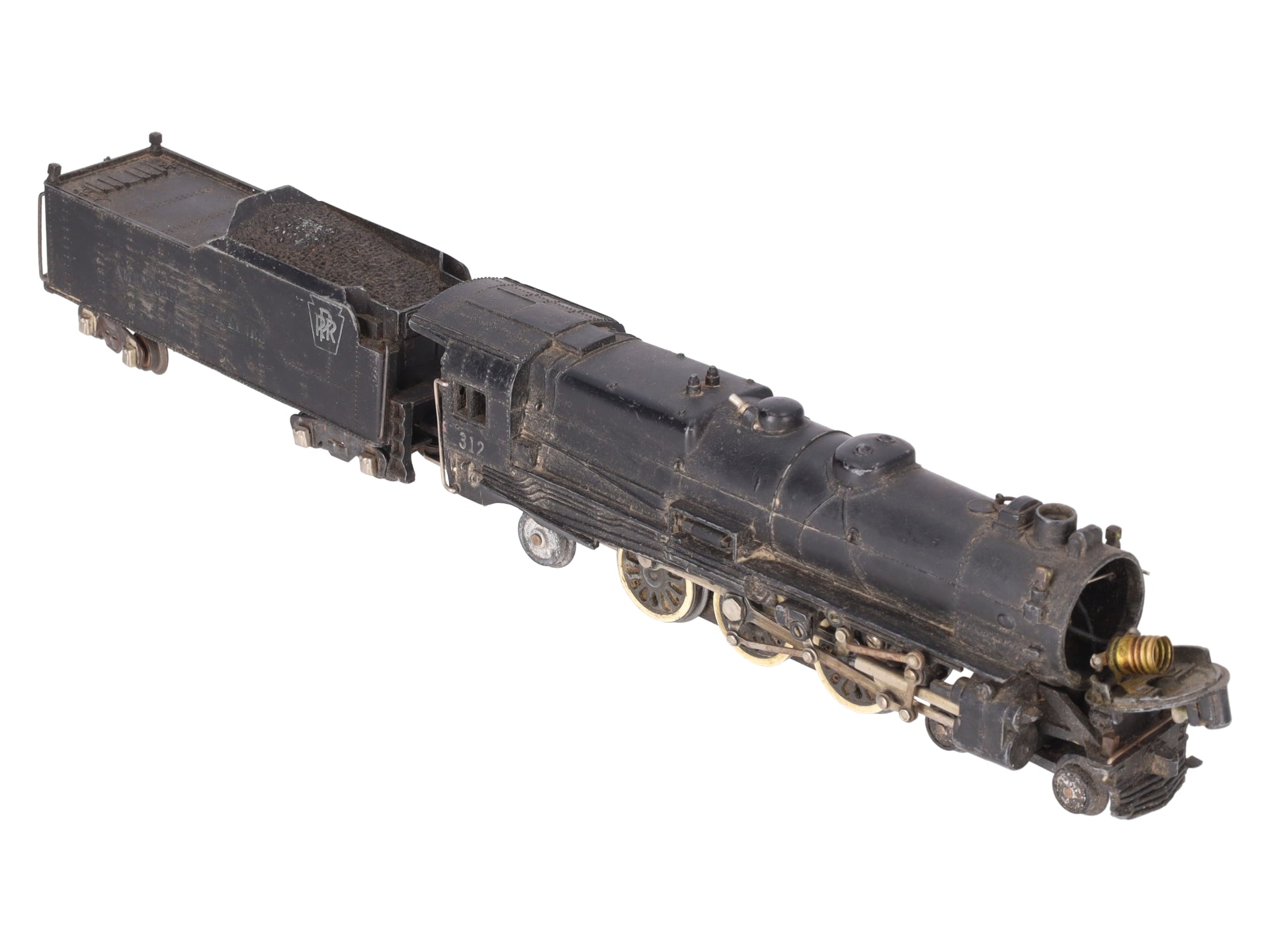 American Flyer 312 VIntage S PRR 4-6-2 Die-cast Steam Locomoive & Tender