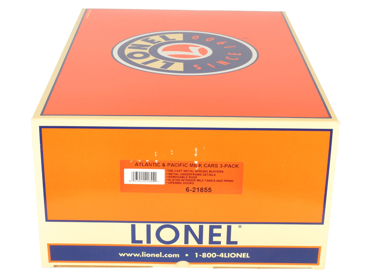 Lionel 6-21855 O Gauge Atlantic & Pacific Milk Car LN/Box