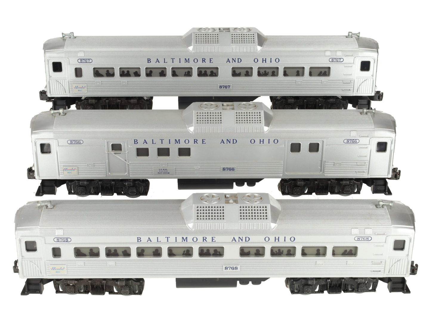 Lionel 6-1766 O Gauge Baltimore & Ohio RDC Service Station Special Set VG/Box