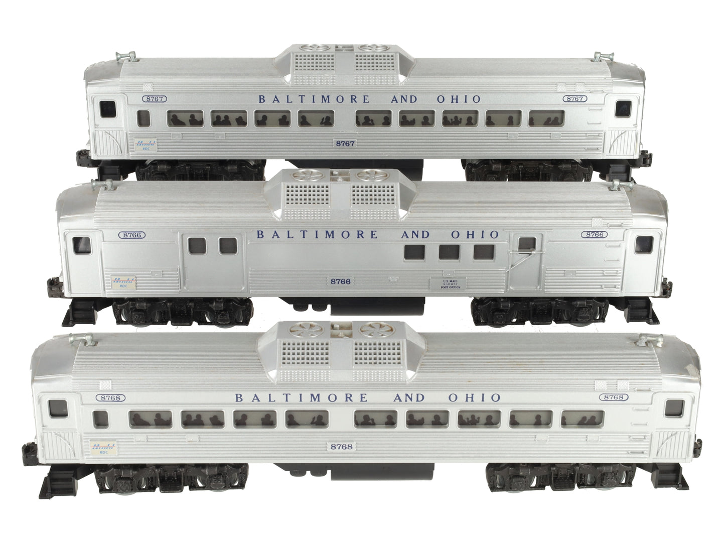 Lionel 6-1766 O Gauge Baltimore & Ohio RDC Service Station Special Set VG/Box