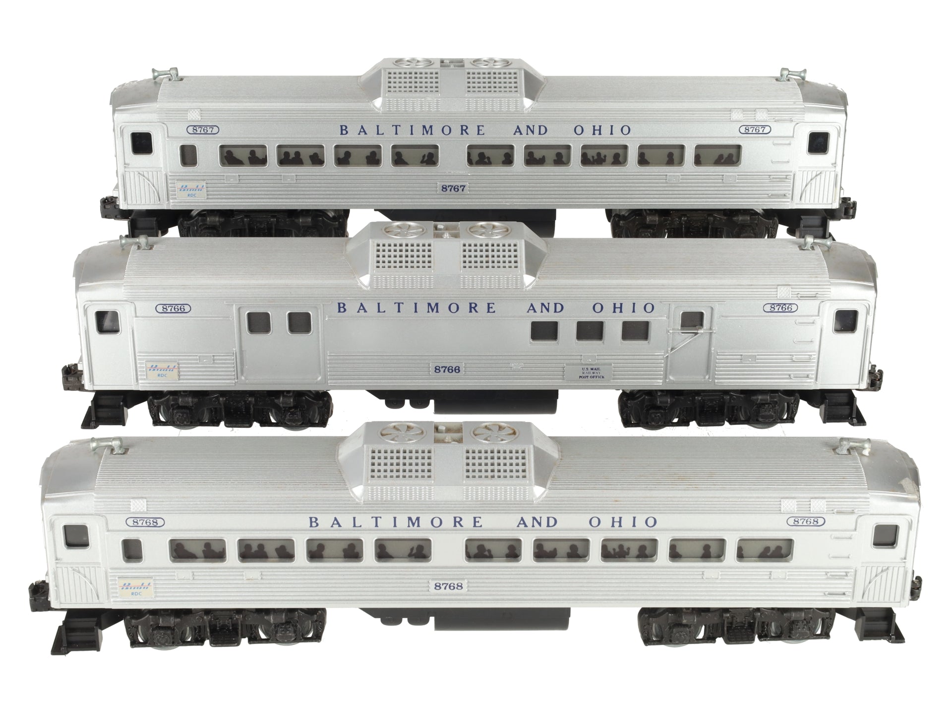 Lionel 6-1766 O Gauge Baltimore & Ohio RDC Service Station Special Set VG/Box