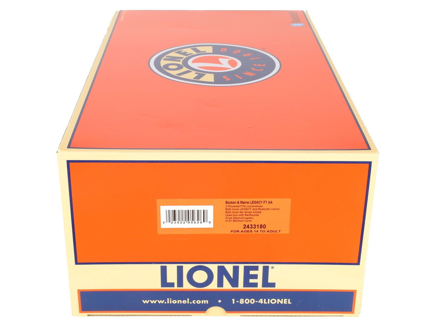 Lionel 2433180 O BM Legacy F7 AA Diesel Locomotive #4265,#4268 (Set of 2) LN/Box