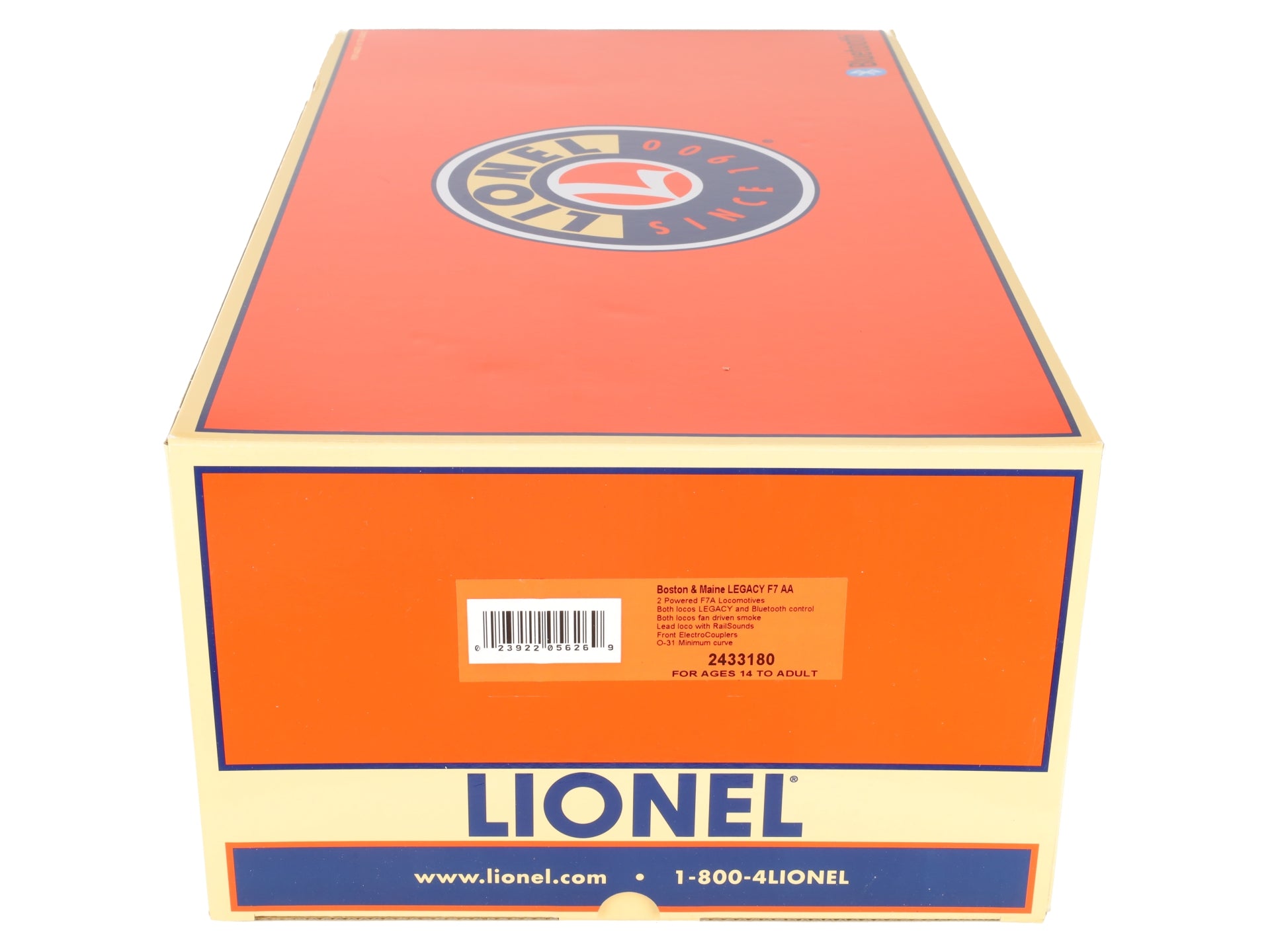 Lionel 2433180 O BM Legacy F7 AA Diesel Locomotive #4265,#4268 (Set of 2) LN/Box