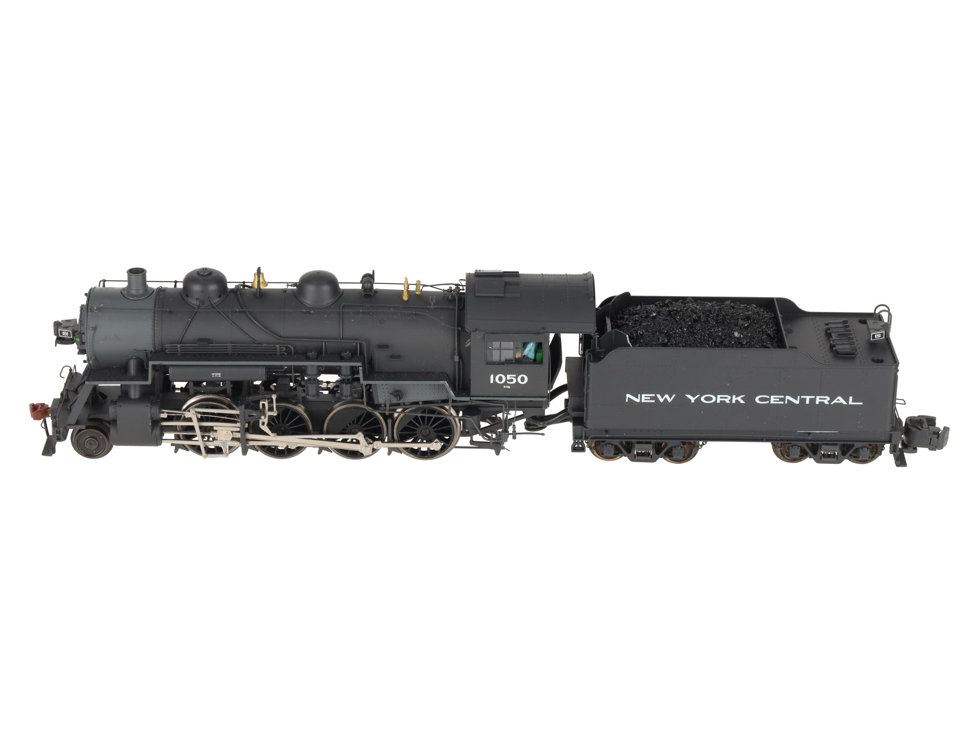 S-Helper Service 01062 S Gauge NYC 2-8-0 AC/DC Steam Locomotive And Tender #1050 EX/Box