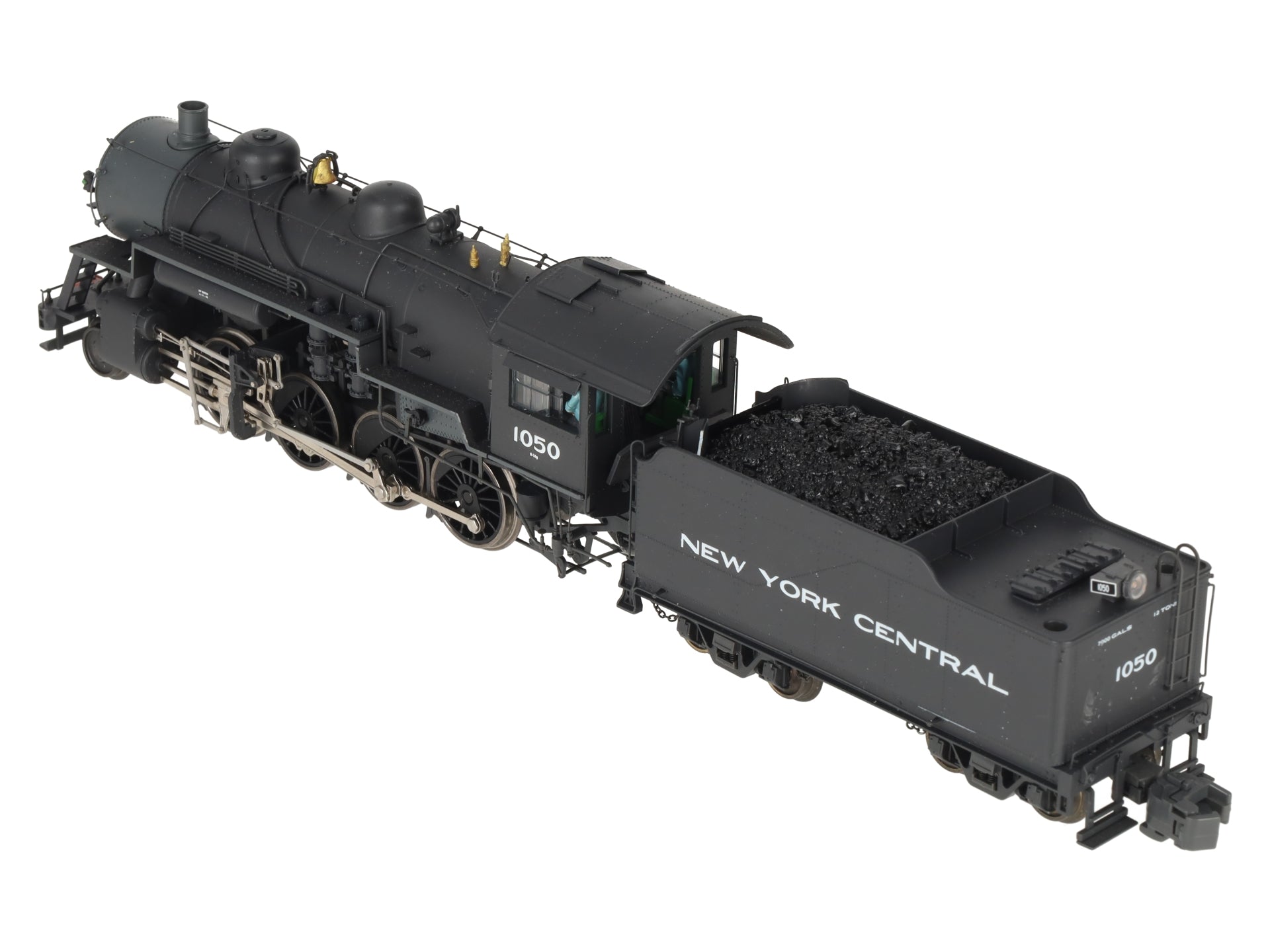 S-Helper Service 01062 S Gauge NYC 2-8-0 AC/DC Steam Locomotive And Tender #1050 EX/Box