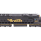 Lionel 6-18222 O Denver & Rio Grande SD-50 Diesel Locomotive w/Horn #5517 EX/Box