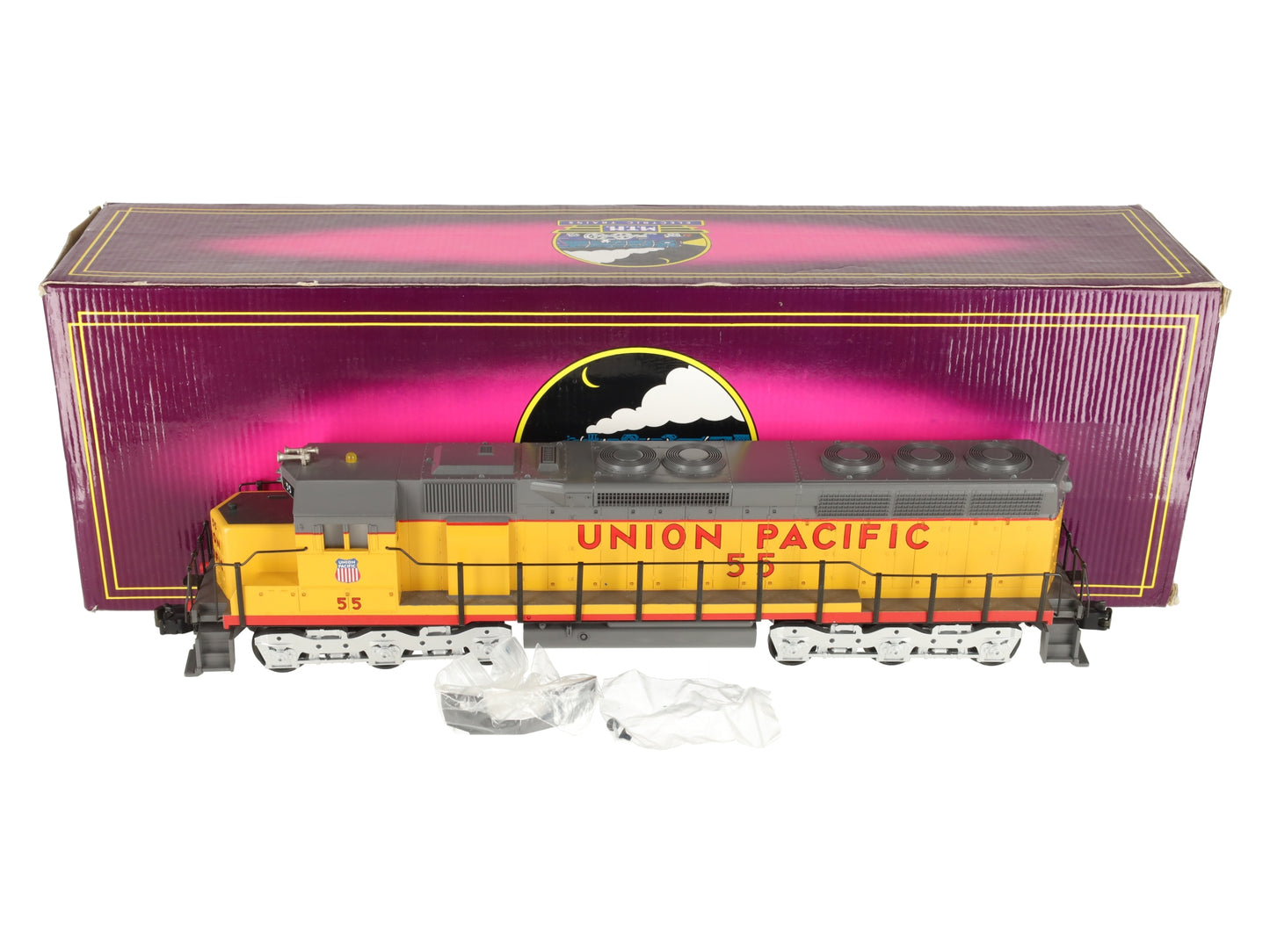 MTH 20-2106-1 O Union Pacific SD45 Diesel Engine w/PS1 #55 EX/Box