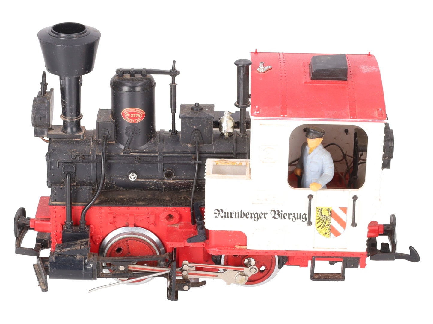 LGB 20539 G Scale Nurnberger Bierzug Beer 0-4-0 Steam Locomotive