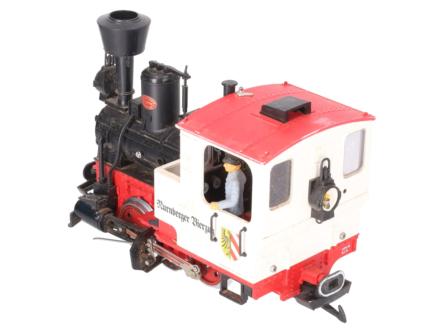LGB 20539 G Scale Nurnberger Bierzug Beer 0-4-0 Steam Locomotive