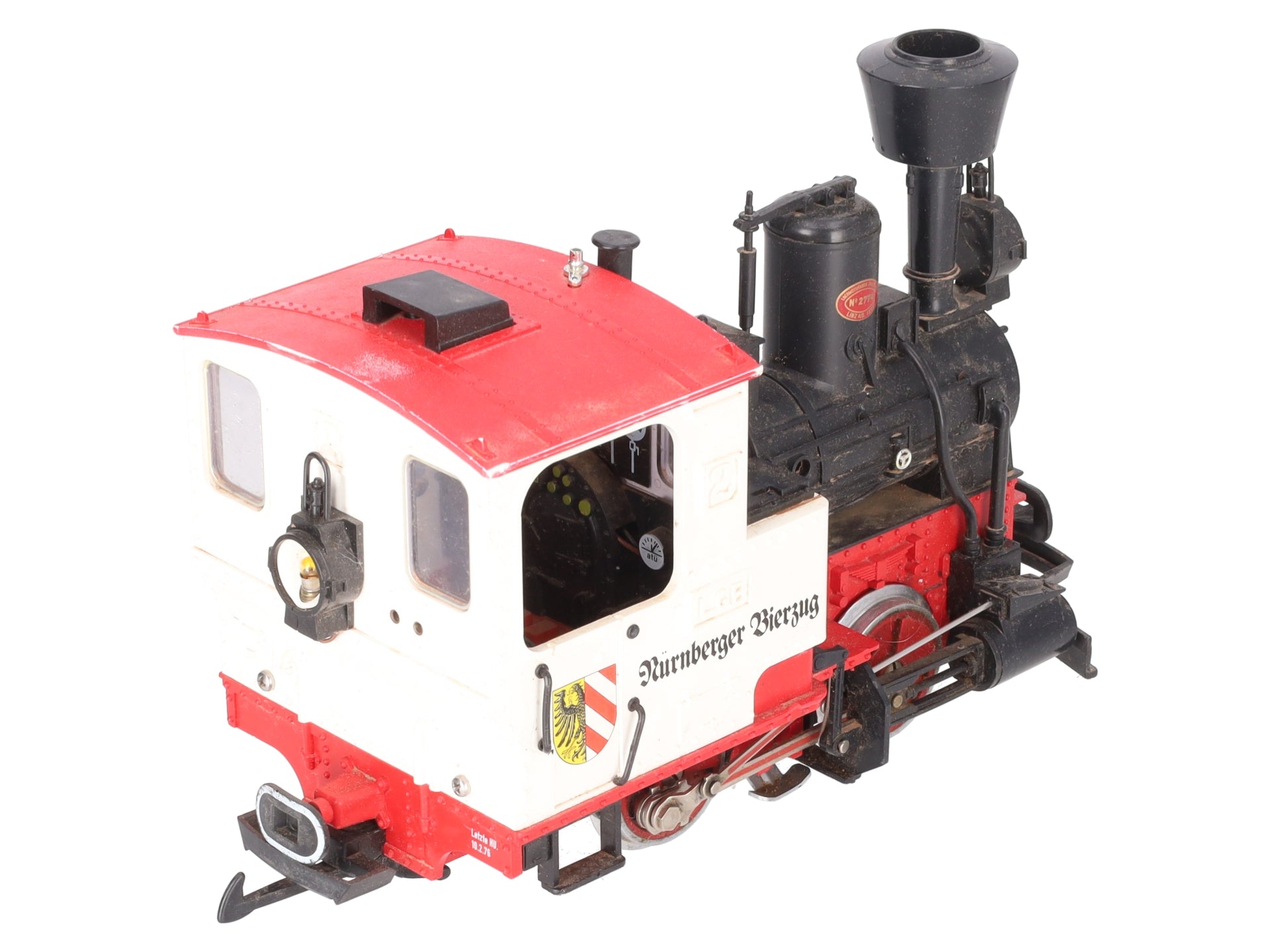 LGB 20539 G Scale Nurnberger Bierzug Beer 0-4-0 Steam Locomotive