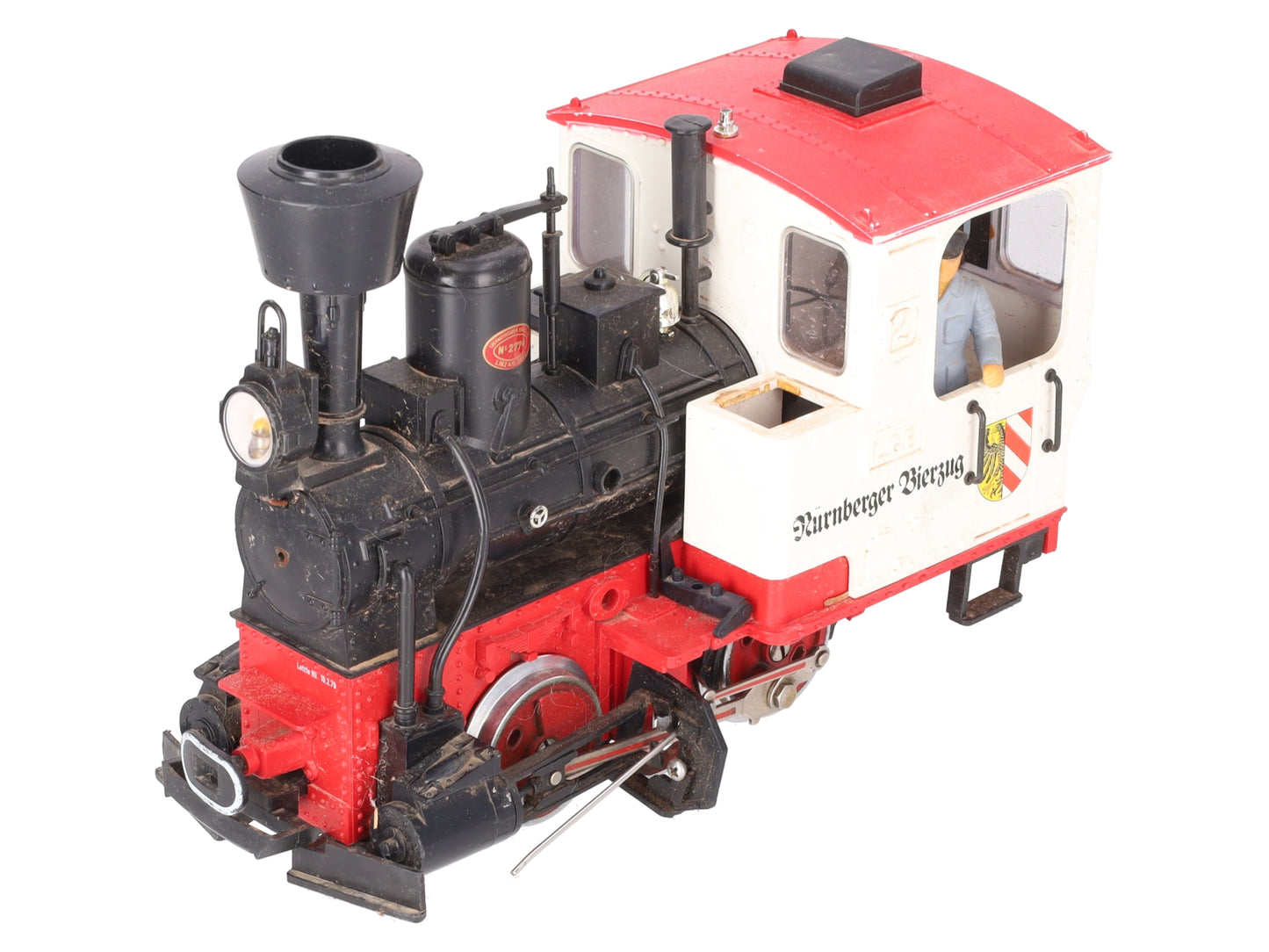 LGB 20539 G Scale Nurnberger Bierzug Beer 0-4-0 Steam Locomotive