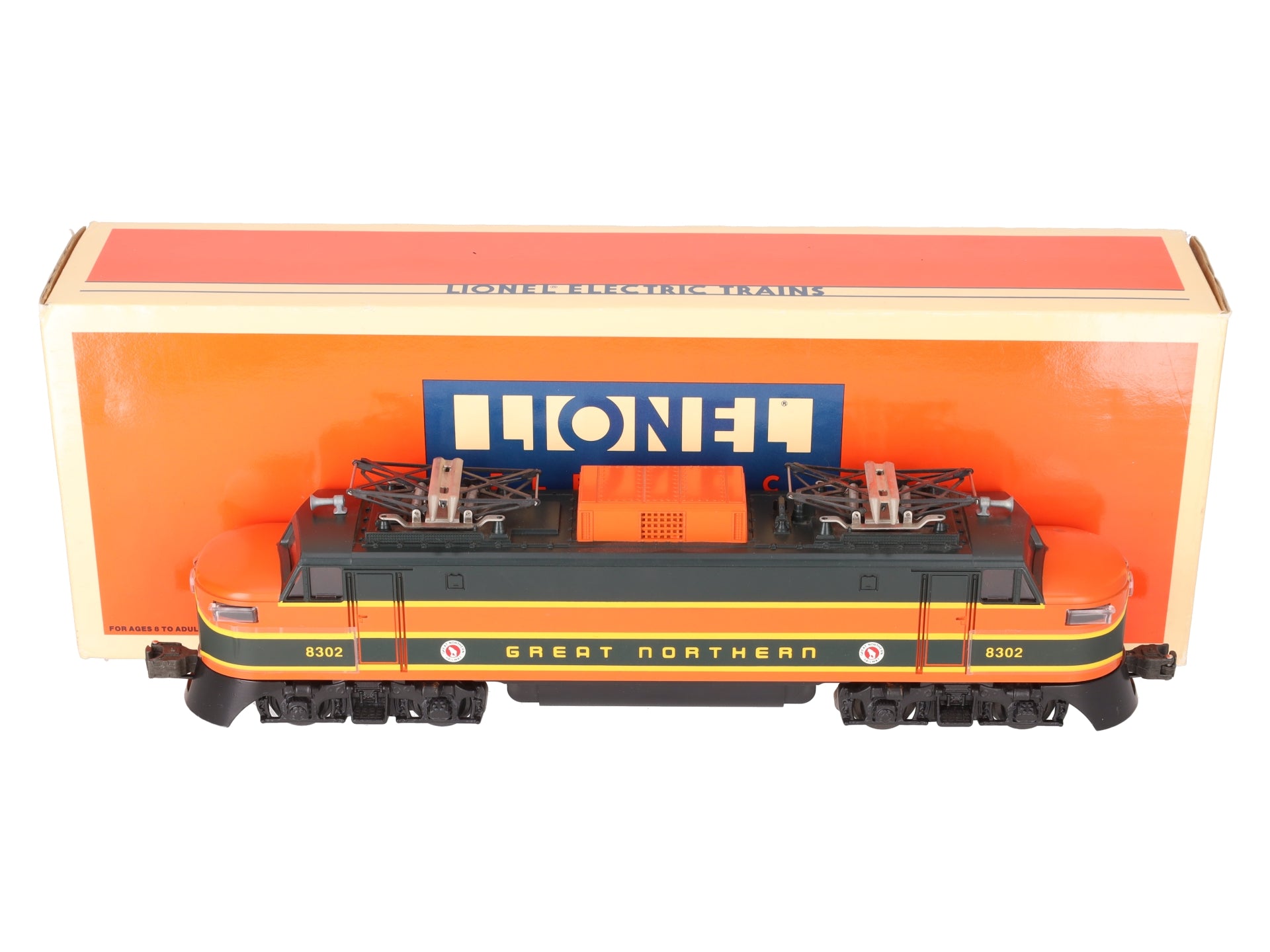 Lionel 6-18302 O Gauge Great Northern EP-5 Electric Locomotive #8302 EX/Box