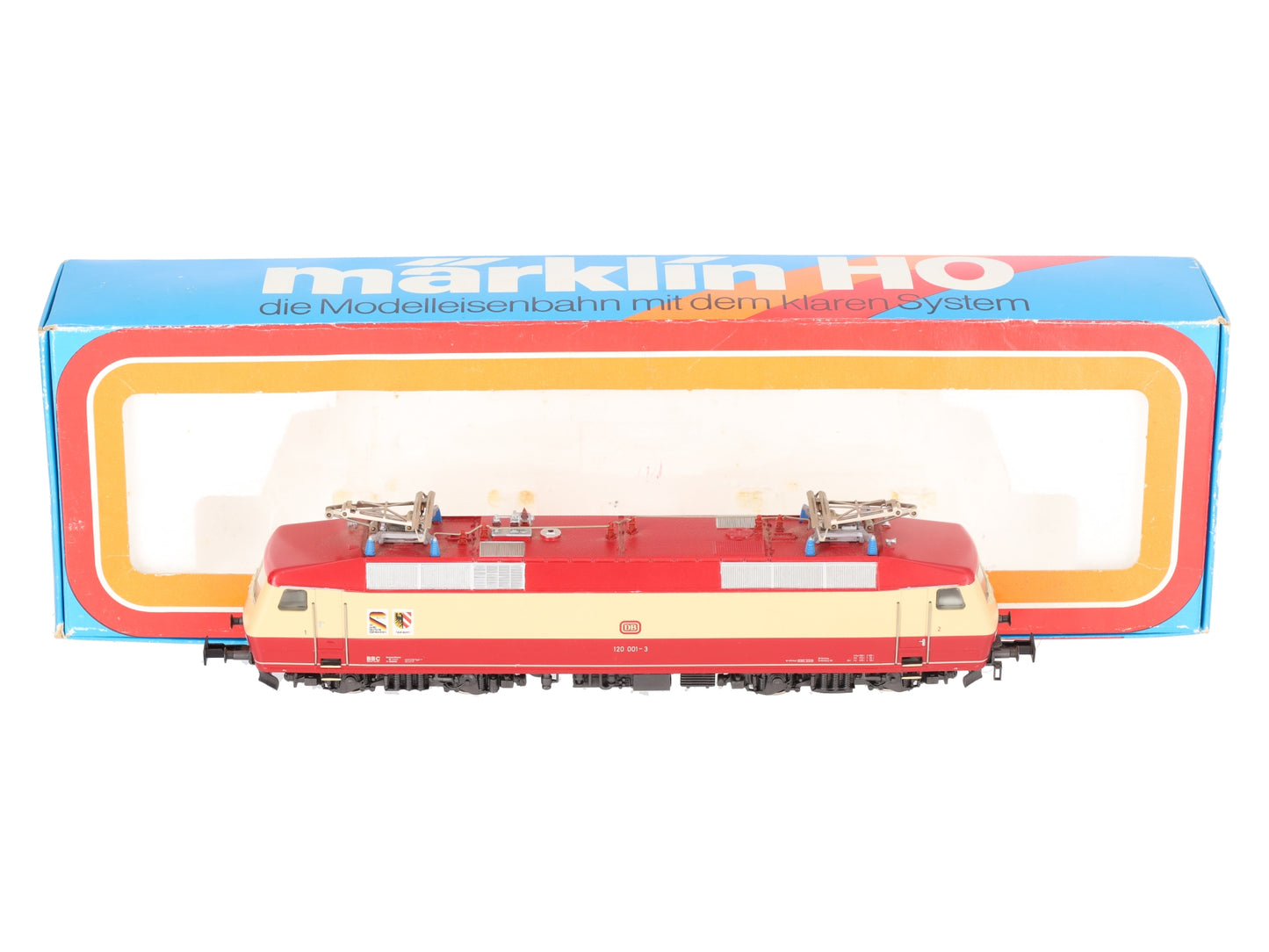 Marklin 3153 HO Scale German Railroad Class 120 Electric Locomotive #001-3 EX/Box