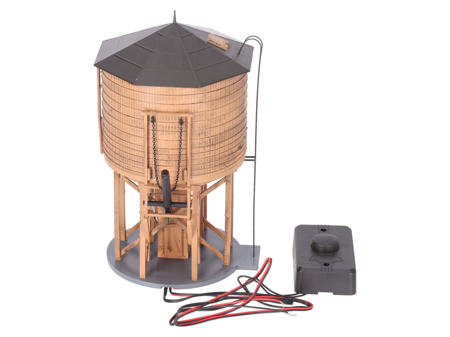 Broadway Limited 6091 HO Painted and Unlettered Operating Water Tower with Sound EX/Box