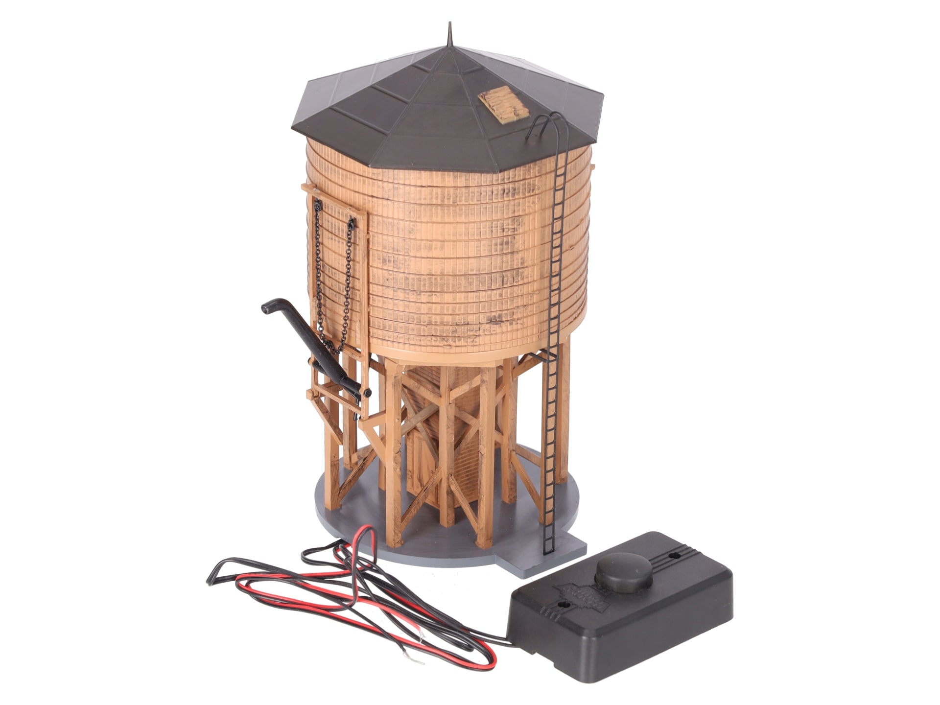 Broadway Limited 6091 HO Painted and Unlettered Operating Water Tower with Sound EX/Box