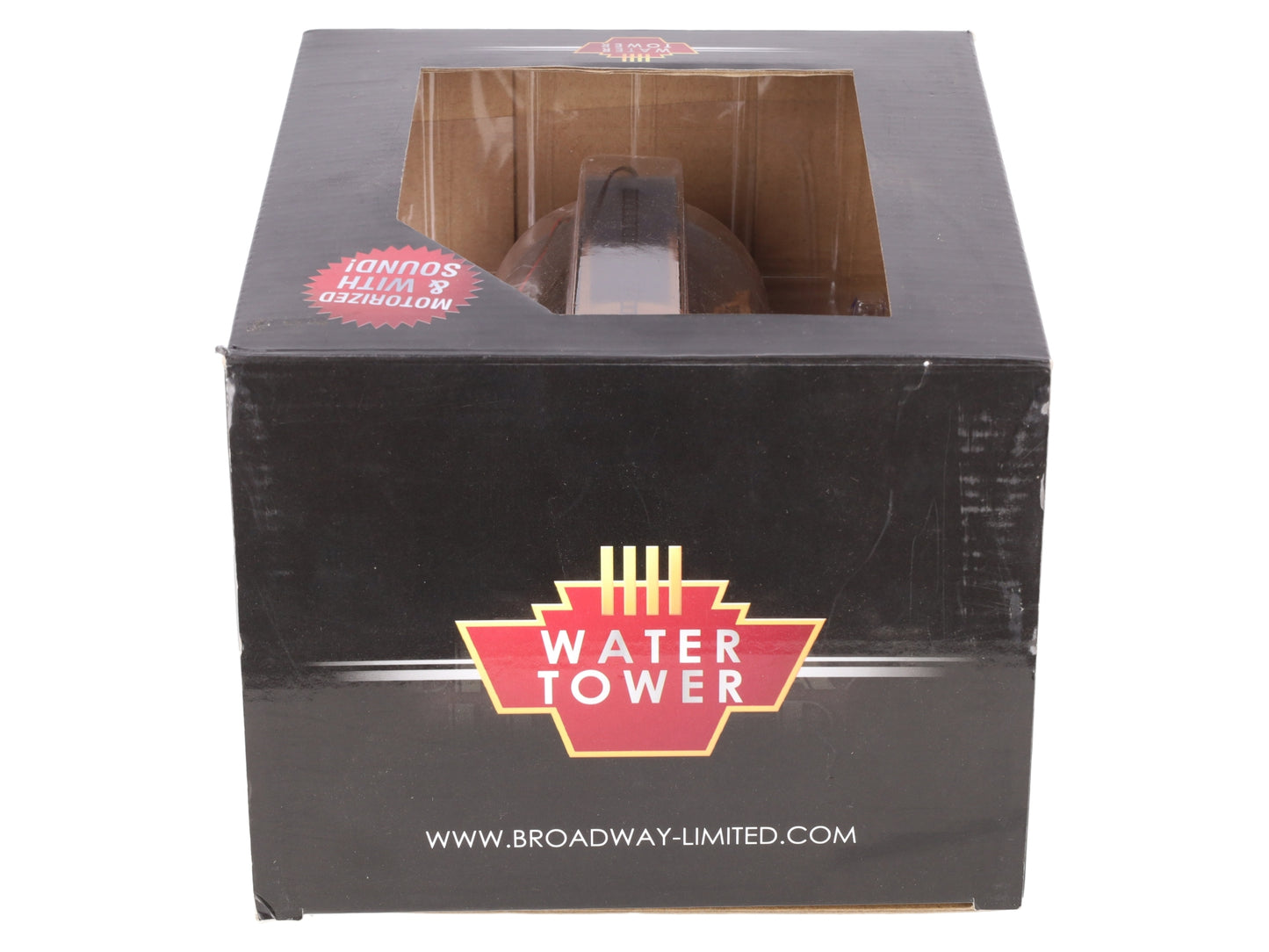 Broadway Limited 6091 HO Painted and Unlettered Operating Water Tower with Sound EX/Box