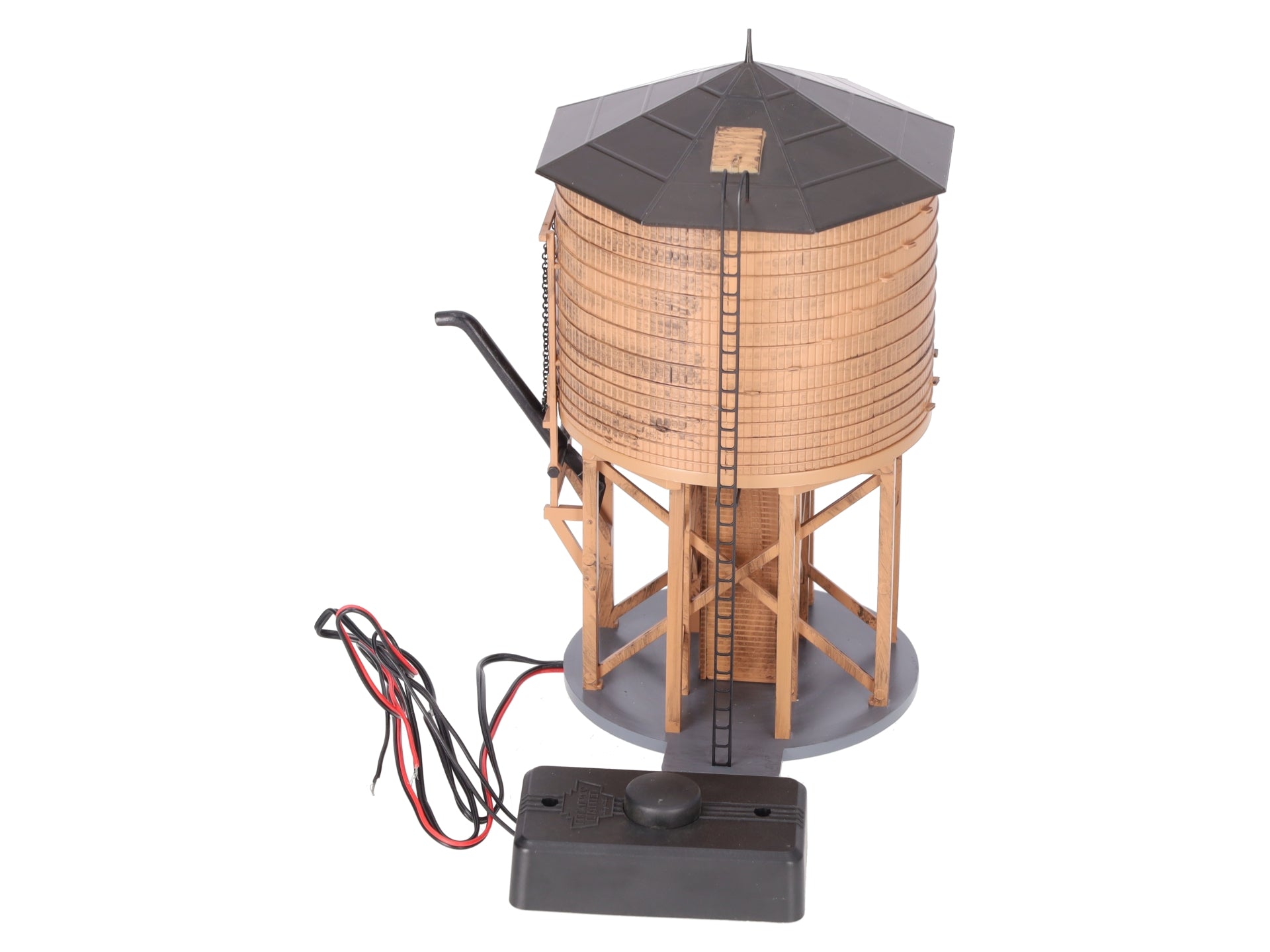 Broadway Limited 6091 HO Painted and Unlettered Operating Water Tower with Sound EX/Box