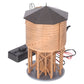 Broadway Limited 6091 HO Painted and Unlettered Operating Water Tower with Sound EX/Box