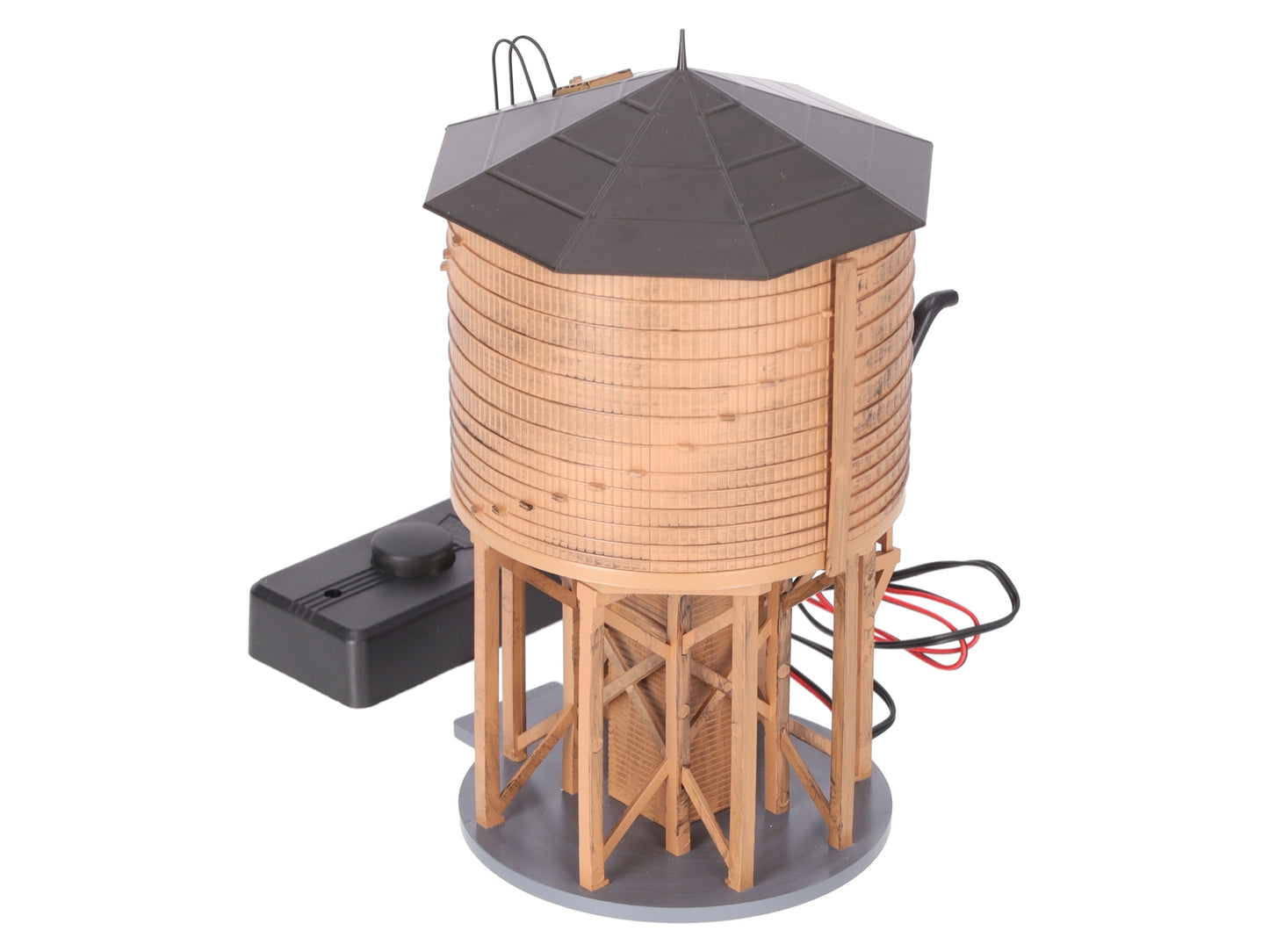 Broadway Limited 6091 HO Painted and Unlettered Operating Water Tower with Sound EX/Box