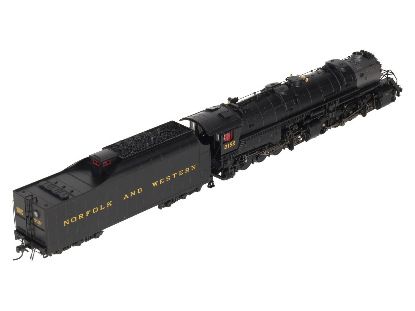Broadway Limited 4104 HO N&W Y6b 2-8-8-2 22I Tender Steam Locomotive #2192 LN/Box