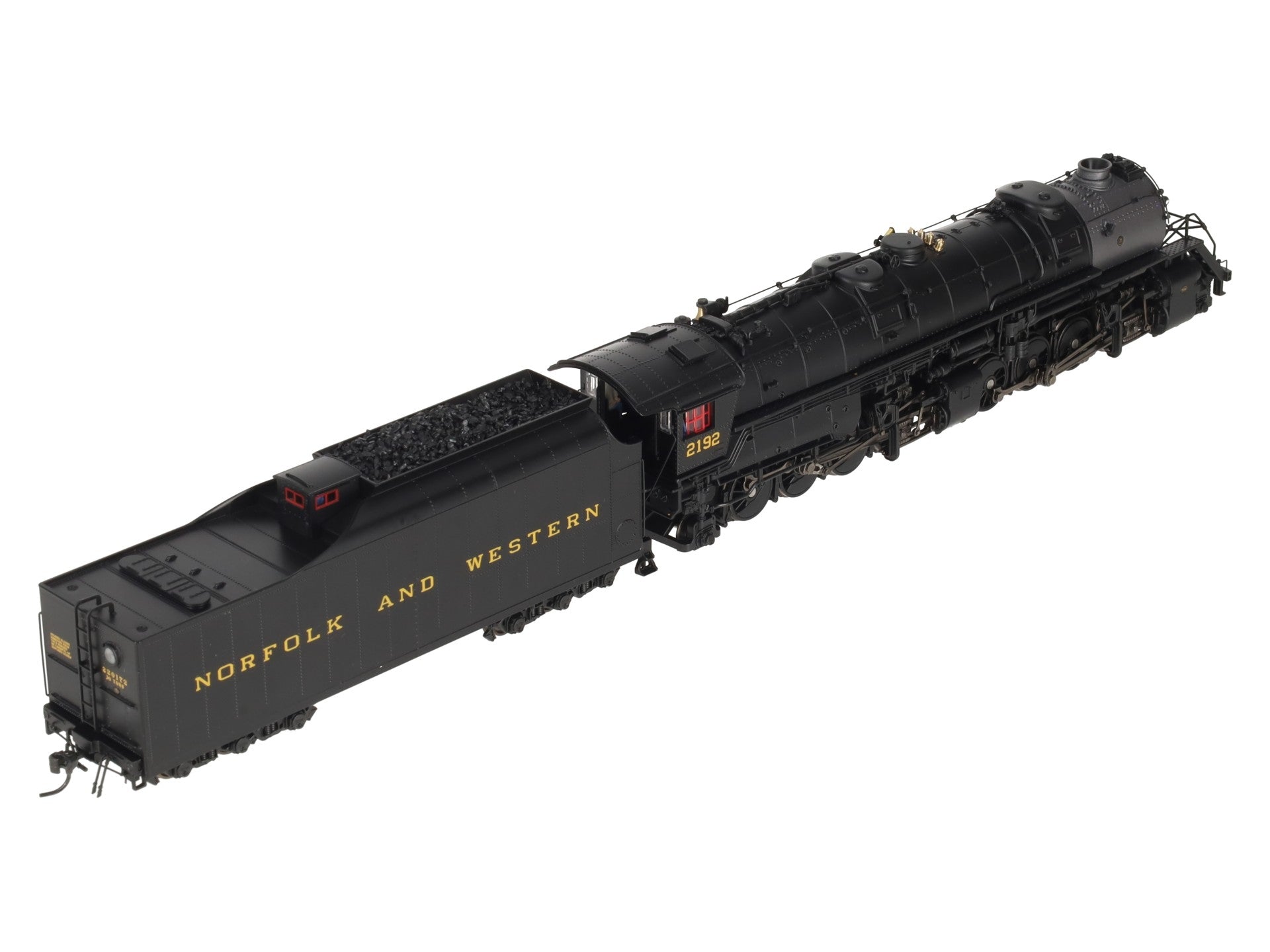 Broadway Limited 4104 HO N&W Y6b 2-8-8-2 22I Tender Steam Locomotive #2192 LN/Box