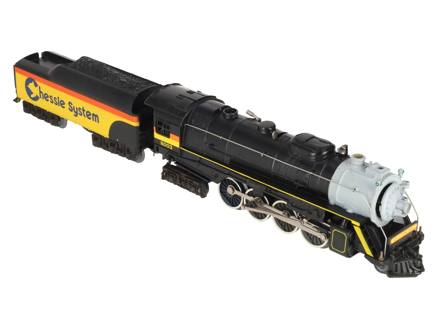 Lionel 6-8003 O Gauge Chessie 2-8-4 Berkshire Steam Locomotive & Tender #8003 EX/Box