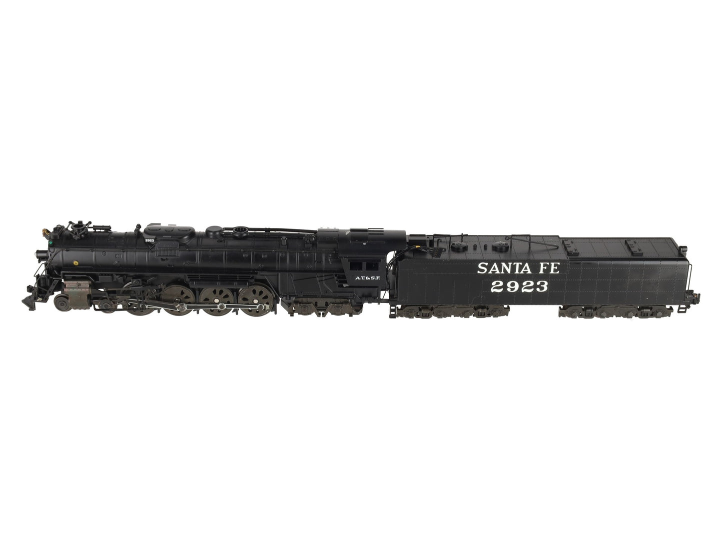 American Models S Scale Santa Fe A.T.S.F 4-8-4 Northern Steam Locomotive #2923 EX/Box