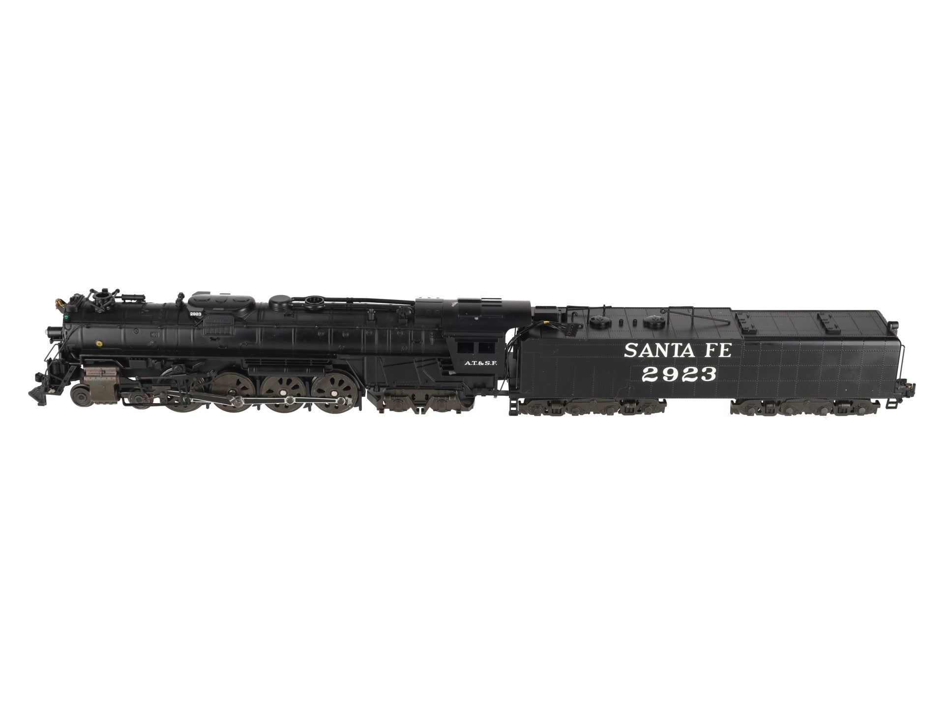 American Models S Scale Santa Fe A.T.S.F 4-8-4 Northern Steam Locomotive #2923 EX/Box